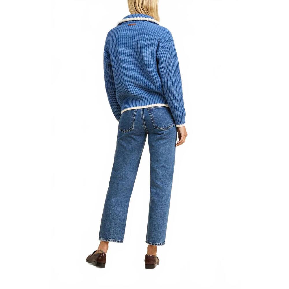 NEW TROVATA zita cardigan in blue - Picture 5 of 5